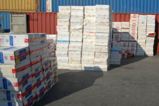 Σχεδόν 50 εκατ. λαθραία τσιγάρα έκρυβε το «Haddad 1»