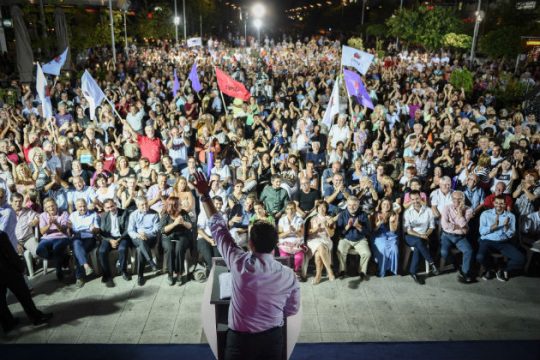 «Η νίκη θα σηματοδοτήσει τη μεγάλη αλλαγή στην Ευρώπη»