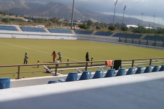 Ασφαλείς στο γήπεδο του χόκεϊ στο Ελληνικό