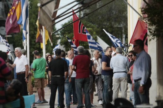 Το αντιφασιστικό κίνημα ματαίωσε τη ναζιστική φιέστα