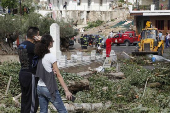 Συναντήσεις δημάρχου Ευρώτα για τις ζημιές από την κακοκαιρία