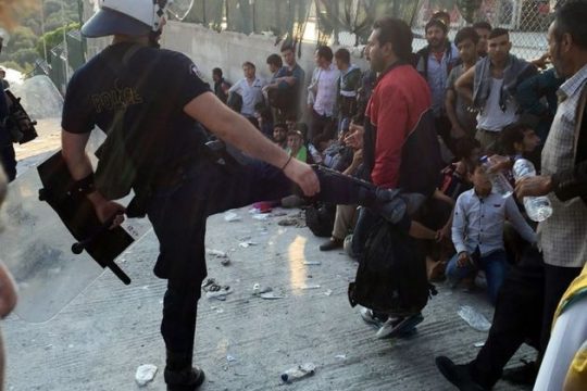 Στην Εθνική ποδοσφαίρου για την κλοτσιά στον μετανάστη