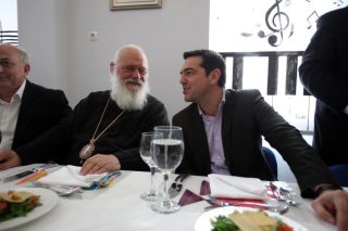 Τρίωρο γεύμα Τσίπρα – Ιερώνυμου