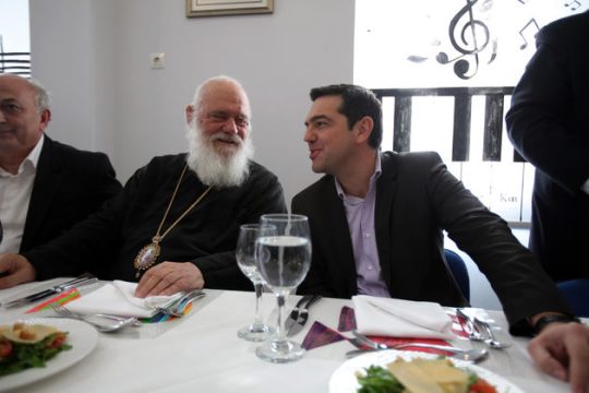 Τρίωρο γεύμα Τσίπρα – Ιερώνυμου