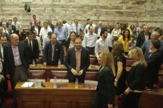 Χωρίς «γραμμή» στην εκλογή προέδρου η Δημοκρατική Συμπαράταξη