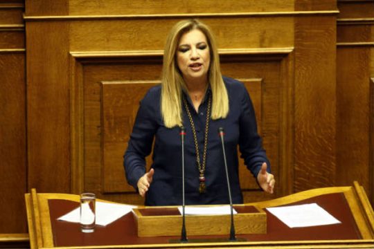 Ευθεία επίθεση κατά Τσίπρα από Γεννηματά