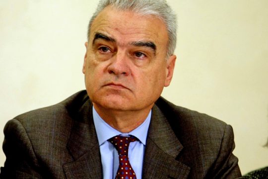 Ο Ιωάννης Γκόλιας, πρύτανης του ΕΜΠ