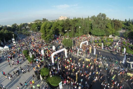 Με τη συμμετοχή 15.000 πολιτών ο 29ος Γύρος της Αθήνας
