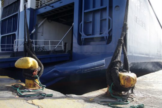 Χωρίς πλοία τρεις ημέρες τον Νοέμβριο