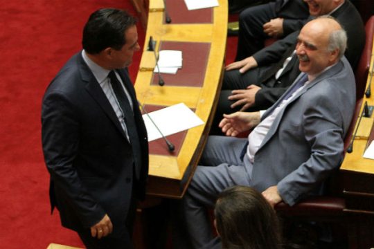 Ο Άδωνις καλωσορίζει τον Βαγγέλη στον κόσμο του twitter