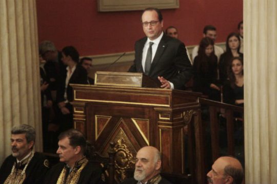 «Απαντήσεις» Τσίπρα – Ολάντ στο σενάριο Grexit