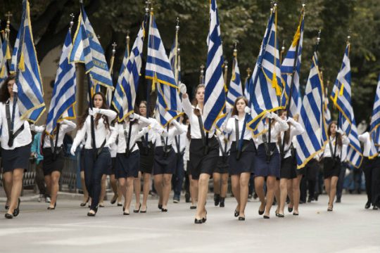 Μαθητική παρέλαση, παρουσία του ΠτΔ, στη Θεσσαλονίκη