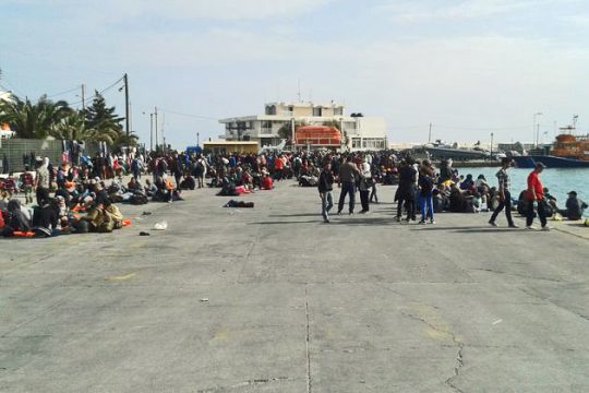 Εγκλωβισμένοι στη Χίο
