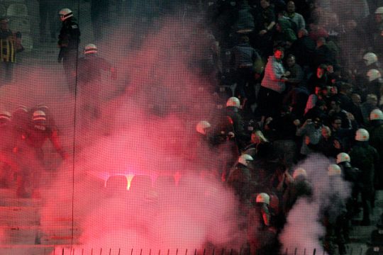 Επεισόδια στην Τούμπα με οκτώ συλλήψεις οπαδών της Ντόρτμουντ
