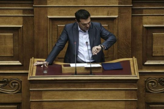 Ποιος Γιουσέιν Μπολτ τώρα, ο Τσίπρας είναι πιο γρήγορος