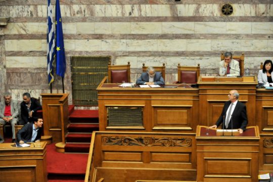Ο Τσίπρας «ψήφισε» Μεϊμαράκη