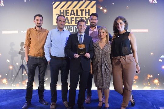 Κορυφαία Διάκριση στα Health & Safety Awards 2015  για τη Vodafone