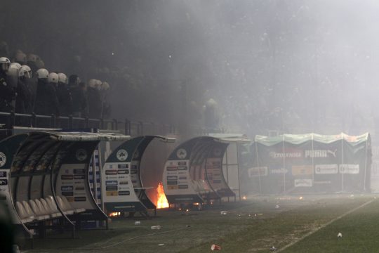 Δεκαέξι συλλήψεις για τα επεισόδια στην Αλεξάνδρας