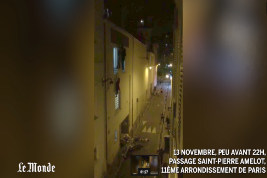 Κρέμονταν από τα παράθυρα για να σωθούν (video)