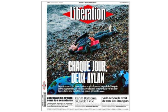 Εφημερίδα Liberation: «Κάθε μέρα, δύο Αϊλάν»