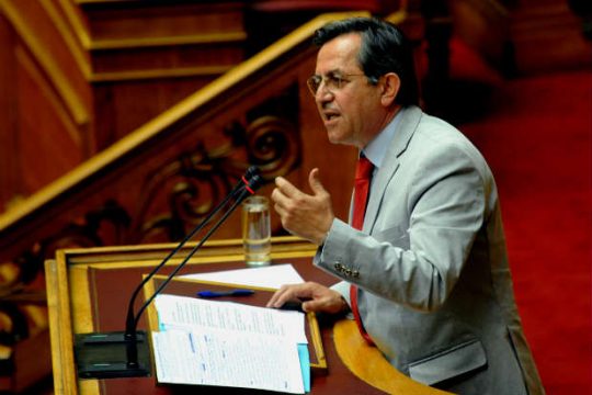 Εκτός ΑΝ.ΕΛΛ. ο Ν. Νικολόπουλος