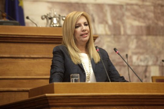 Προσωποποιεί τα πυρά στον Τσίπρα η Φώφη
