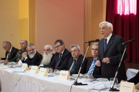 Ο Πρόεδρος θύμισε και πάλι τις γερμανικές αποζημιώσεις