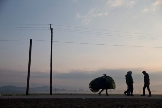 Μαγειρεύοντας με αλληλεγγύη στην Ειδομένη
