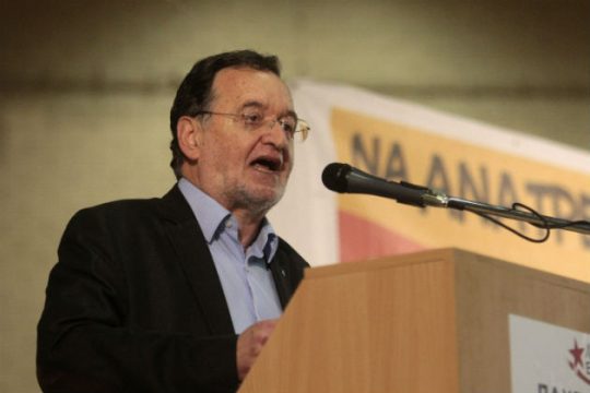 Ο Παν. Λαφαζάνης για το εκλογικό αποτέλεσμα στην Γαλλία