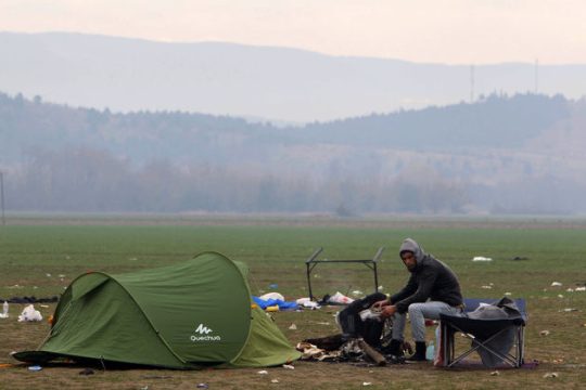 Εκκωφαντική σιωπή στην Ειδομένη
