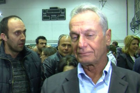 Φραστική επίθεση δέχθηκε ο Παν. Σγουρίδης