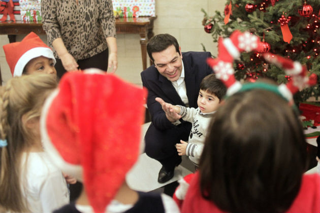 Τα πρώτα… κάλαντα του Αλέξη Τσίπρα