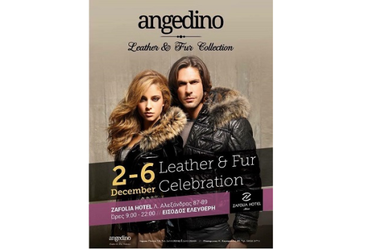 Leather and fur collection