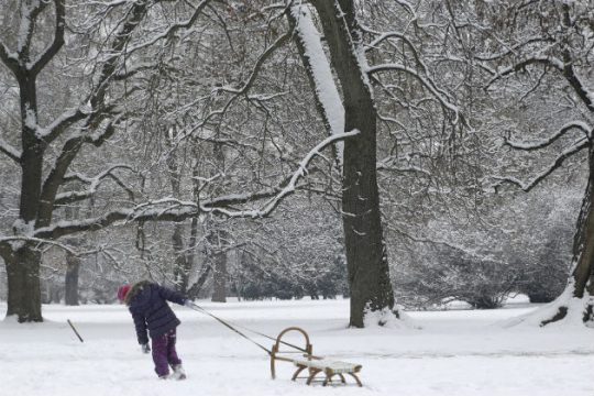 Χιονοθύελλες στην ανατολική Ευρώπη