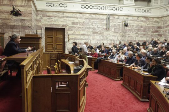 Ο Κατρούγκαλος ενώπιον του ΣΥΡΙΖΑ