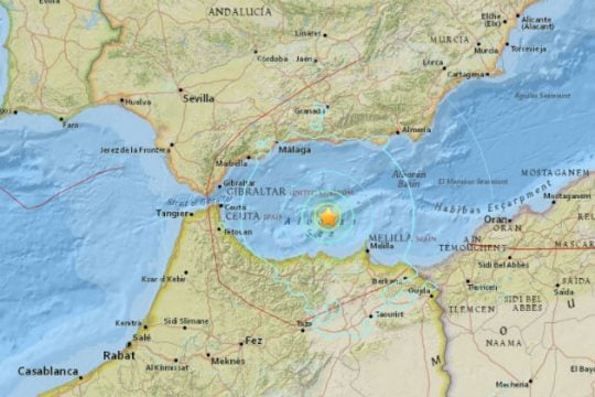 Μάλαγα: Τους ξύπνησαν τα Ρίχτερ