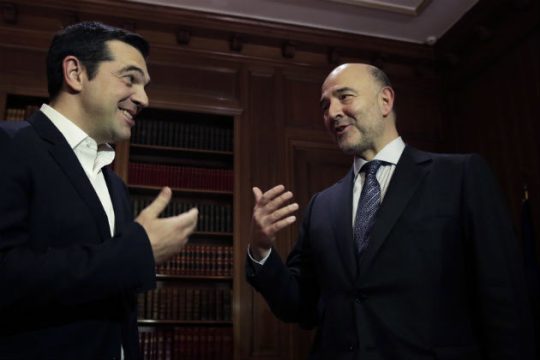 Εύσημα ο Μοσκοβισί, ζητά ένταση των «μεταρρυθμίσεων»