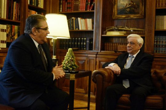 Τους προβληματισμούς του μετέφερε στον ΠτΔ ο Κουτσούμπας