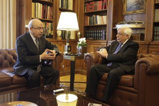 Το Κυπριακό στο επίκεντρο των συναντήσεων του Γ. Ομήρου