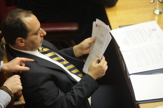 Ερώτηση από το Ποτάμι για εμπλοκή Σπίρτζη με εργολαβικά συμφέροντα
