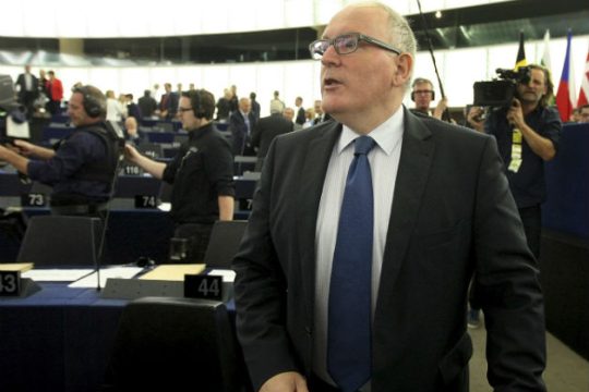 Δυσαρεστημένη η Κομισιόν από την συνεργασία με την Τουρκία