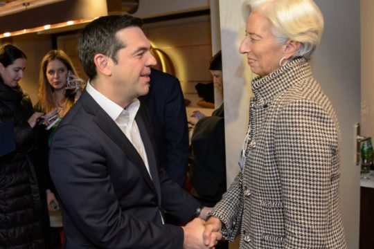 Καθυστερήσεις και χρέος στην ατζέντα Τσίπρα-Λαγκάρντ