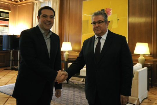 Μετωπικά απέναντι ο Περισσός