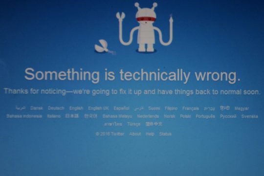 Εκτός λειτουργίας το Twitter