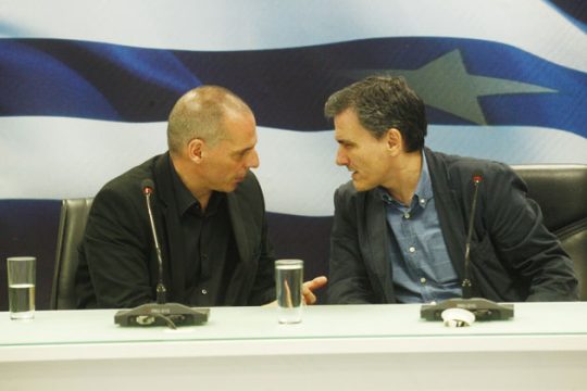 Βαρουφάκης vs Τσακαλώτος