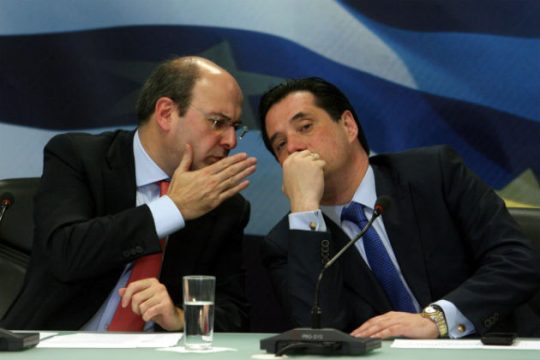 Χατζηδάκης και Γεωργιάδης, οι δύο αντιπρόεδροι της Ν.Δ.