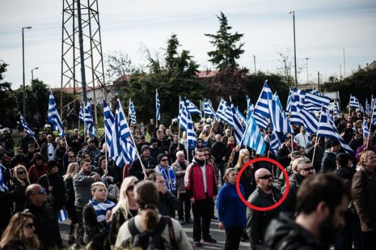 To τάγμα Ρουπακιά στο Σχιστό