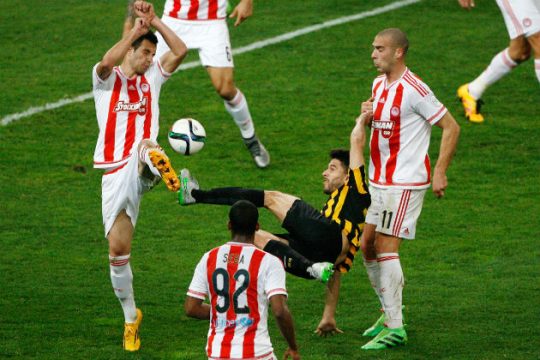 Στοπ στο αήττητο του Ολυμπιακού από την ΑΕΚ [VIDEO]