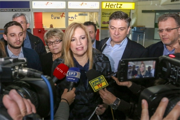 Φώφη: «Ξαναξεκινάμε από την Κρήτη»
