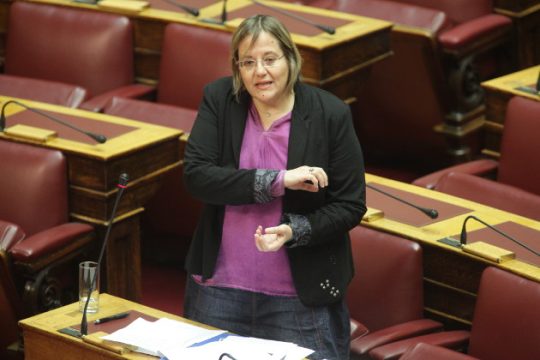 Β. Κατριβάνου: Το ΝΑΤΟ μας οδηγεί στη βαρβαρότητα